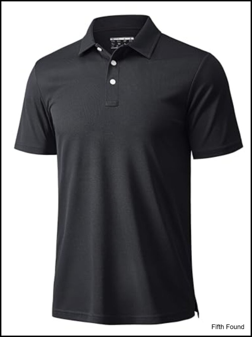 Quick Dry Polo Shirt 3 Button Casual Golf Tee Performance